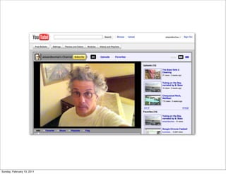 Sunday, February 13, 2011
 