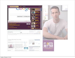 Sunday, February 13, 2011
 