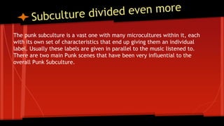 CIU211.1 - Dialectic Inquiry, Punk Culture