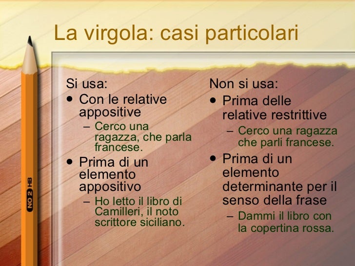 Punto E Virgola Quando Si Usa Punteggiatura