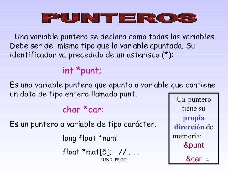 Punteros