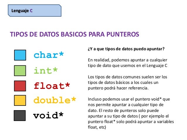 Punteros en c