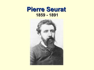 Todos estos trabajos se realizan con una Técnica llamada PUNTILLISMO Como su nombre indica, esta técnica consiste en pintar a base de pequeños puntos de color puro .   El Puntillismo aparece por primera vez en 1888 y su creador fue un pintor francés llamado Georges Pierre Seurat 
