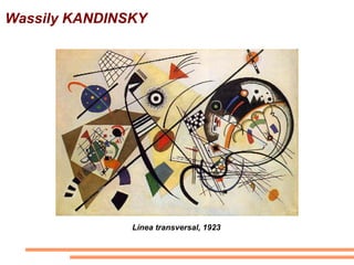 Wassily KANDINSKY




               Línea transversal, 1923
 
