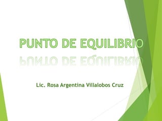 Lic. Rosa Argentina Villalobos Cruz
 