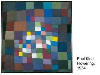 Paul Klee.
Flowering.
1934
 