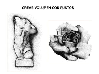 CREAR VOLUMEN CON PUNTOS
 