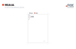 HOJA A4
PUNTO FOX BRAND BOOK

                       P            P
                           7544 C       1788 C




                                                 Dirección xxx
                                                 Código Postal . Estado . Pais
                                                 T. +xx.xx.xxxxxxxxx
                                                 www.foxnetworks.com
 