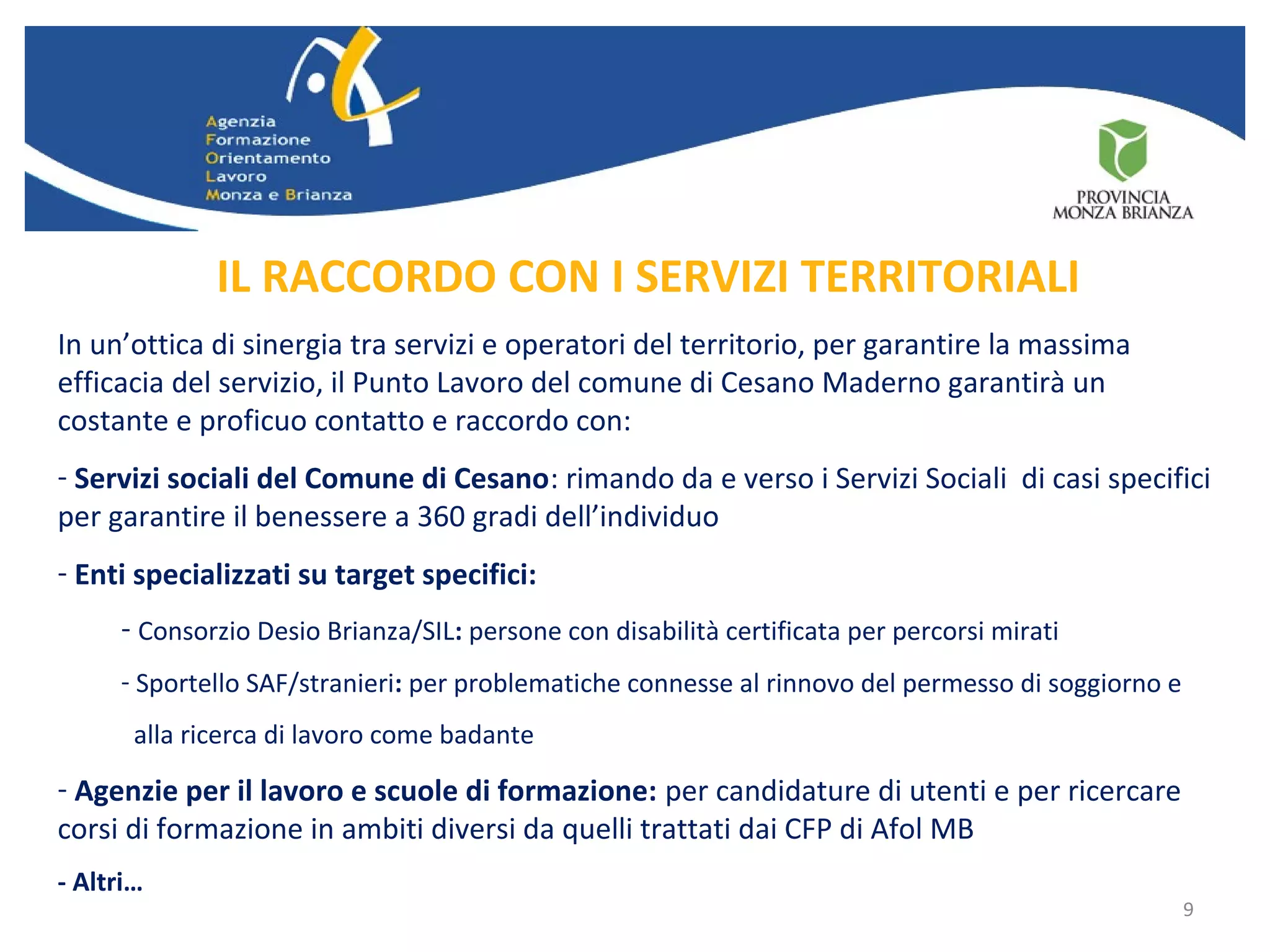 Lettera di presentazione per badante