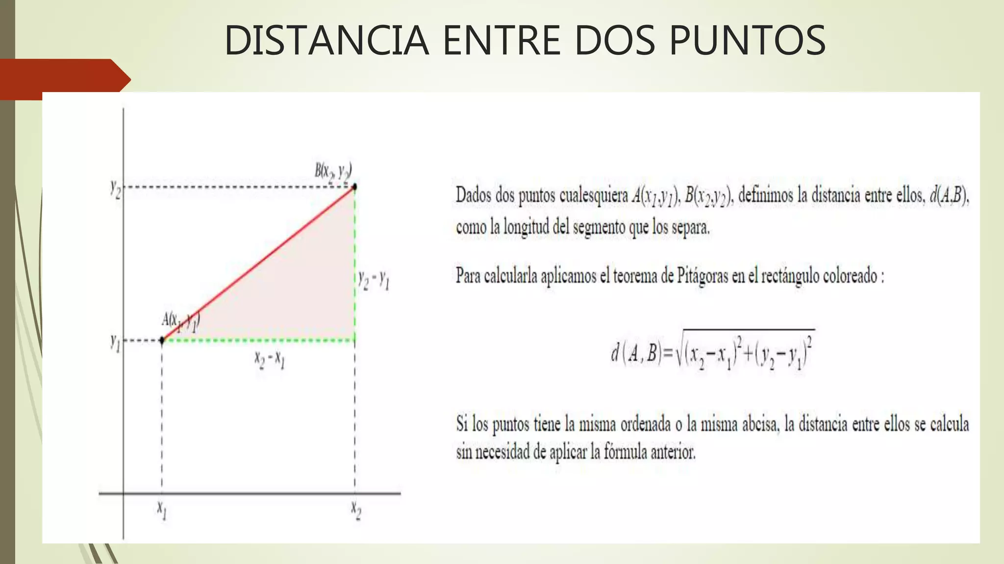 DISTANCIA ENTRE DOS PUNTOS
 
