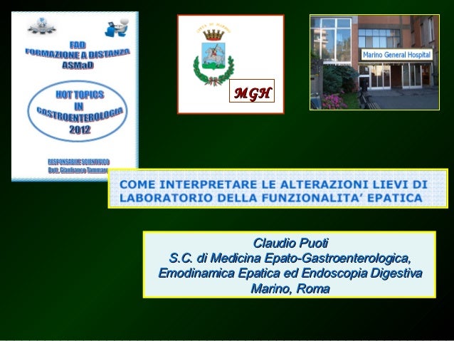 Puoti Claudio Fad Ht 2012 Come Interpretare Alterazioni