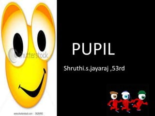 PUPIL
Shruthi.s.jayaraj ,53rd

 