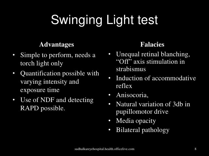 What Is An Abnormal Swinging Light Test? – SNAVDW