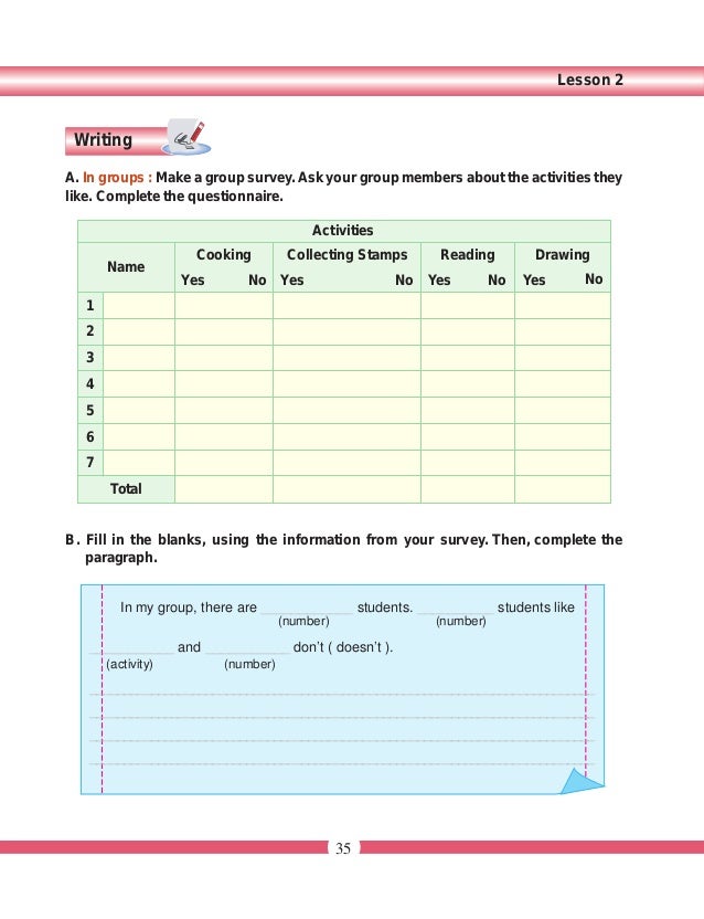 pupils book second grade