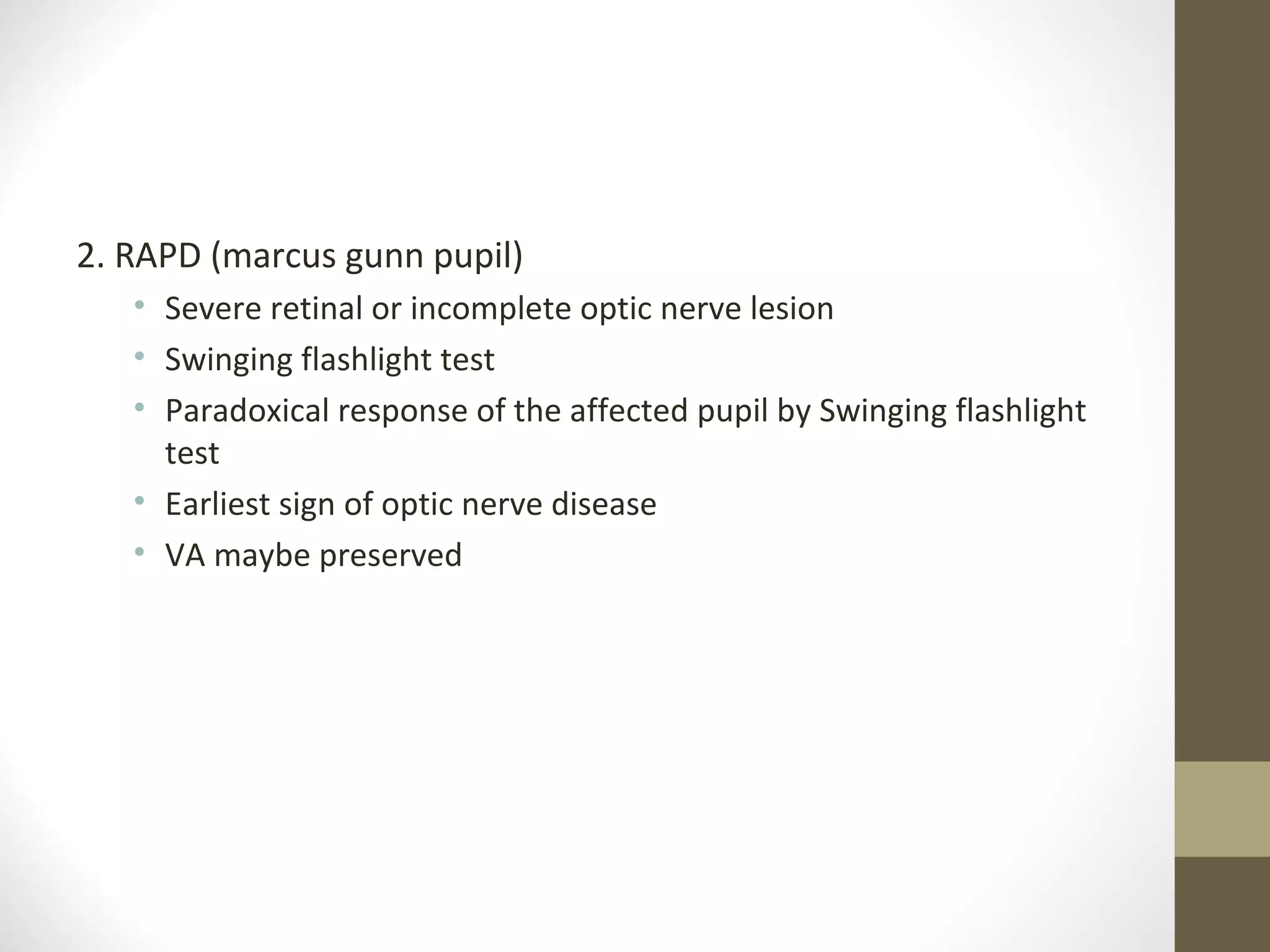 Pupillary reflexes | PPT