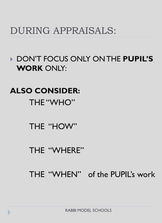 Pupils’ performance management | PDF
