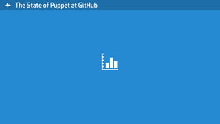 " The State of Puppet at GitHub
$
 