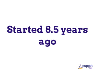 Started 8.5 years
ago
 