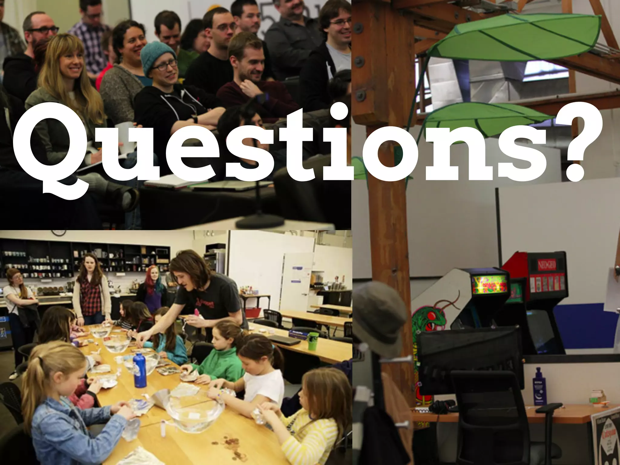 Questions?
Questions?
 