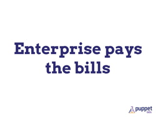 Enterprise pays
the bills

 