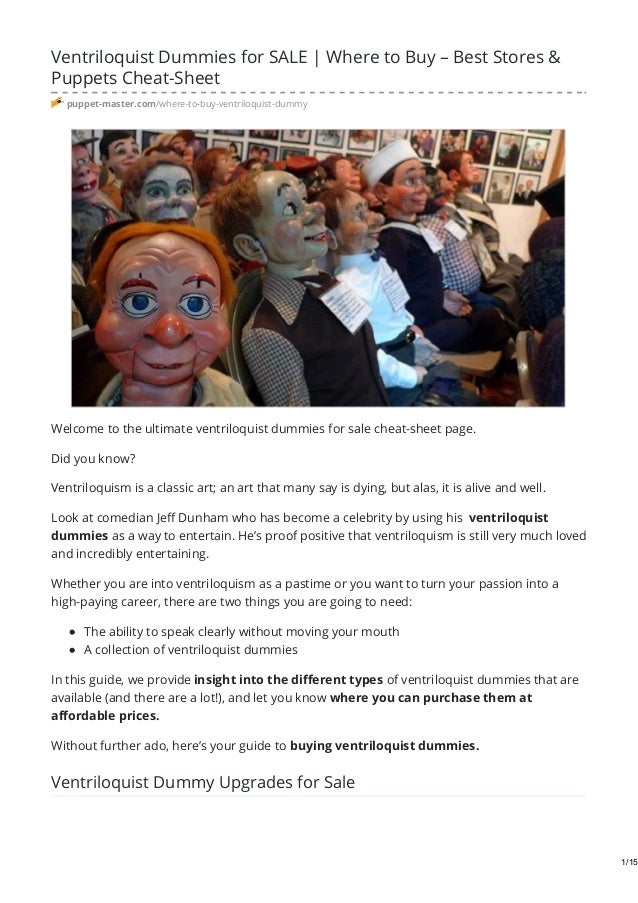 doll dummies for sale