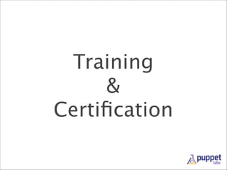 Training
&
Certiﬁcation

 