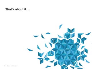 That’s about it…

44

© Jive confidential

 