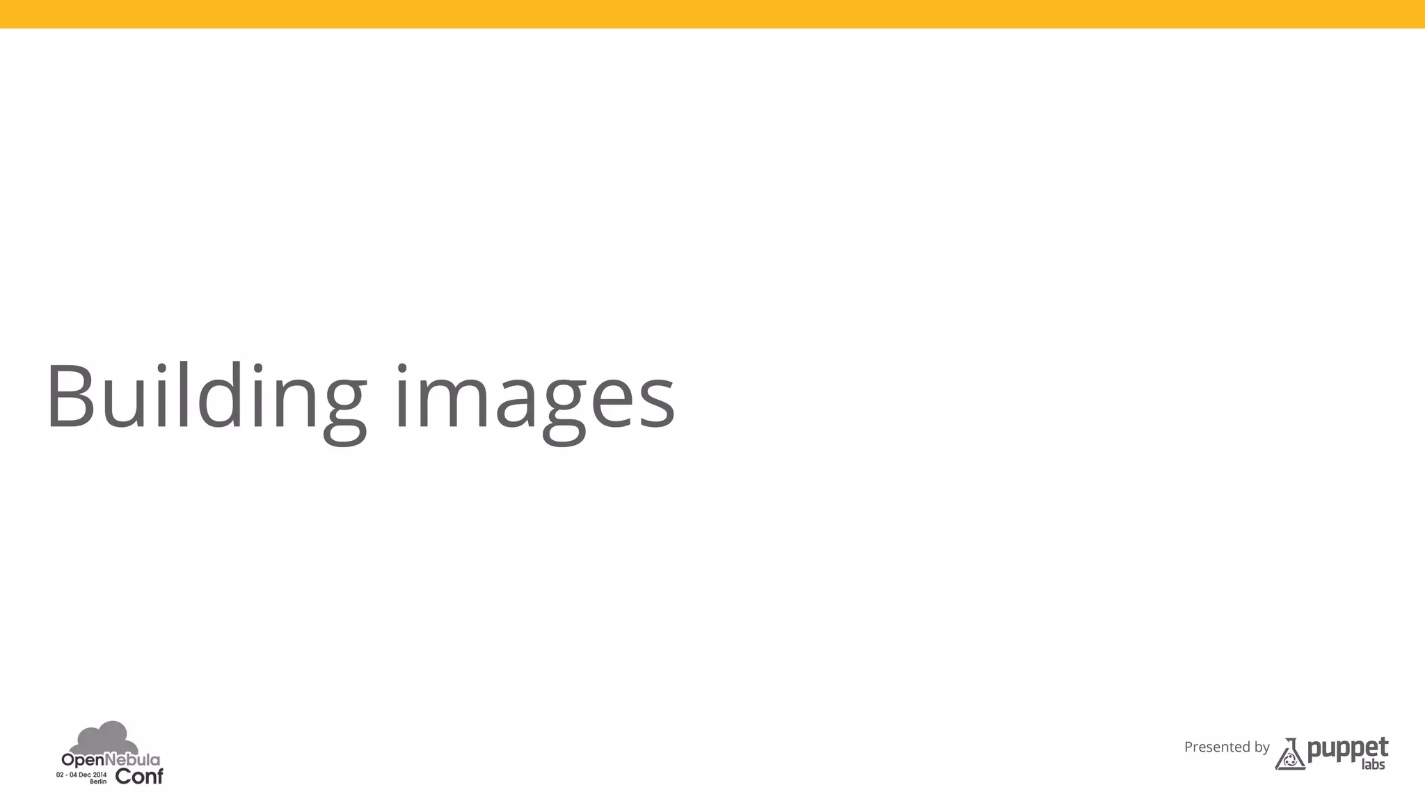 Presented by 
Building images 
 