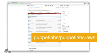 puppetlabs/puppetlabs-aws 
 