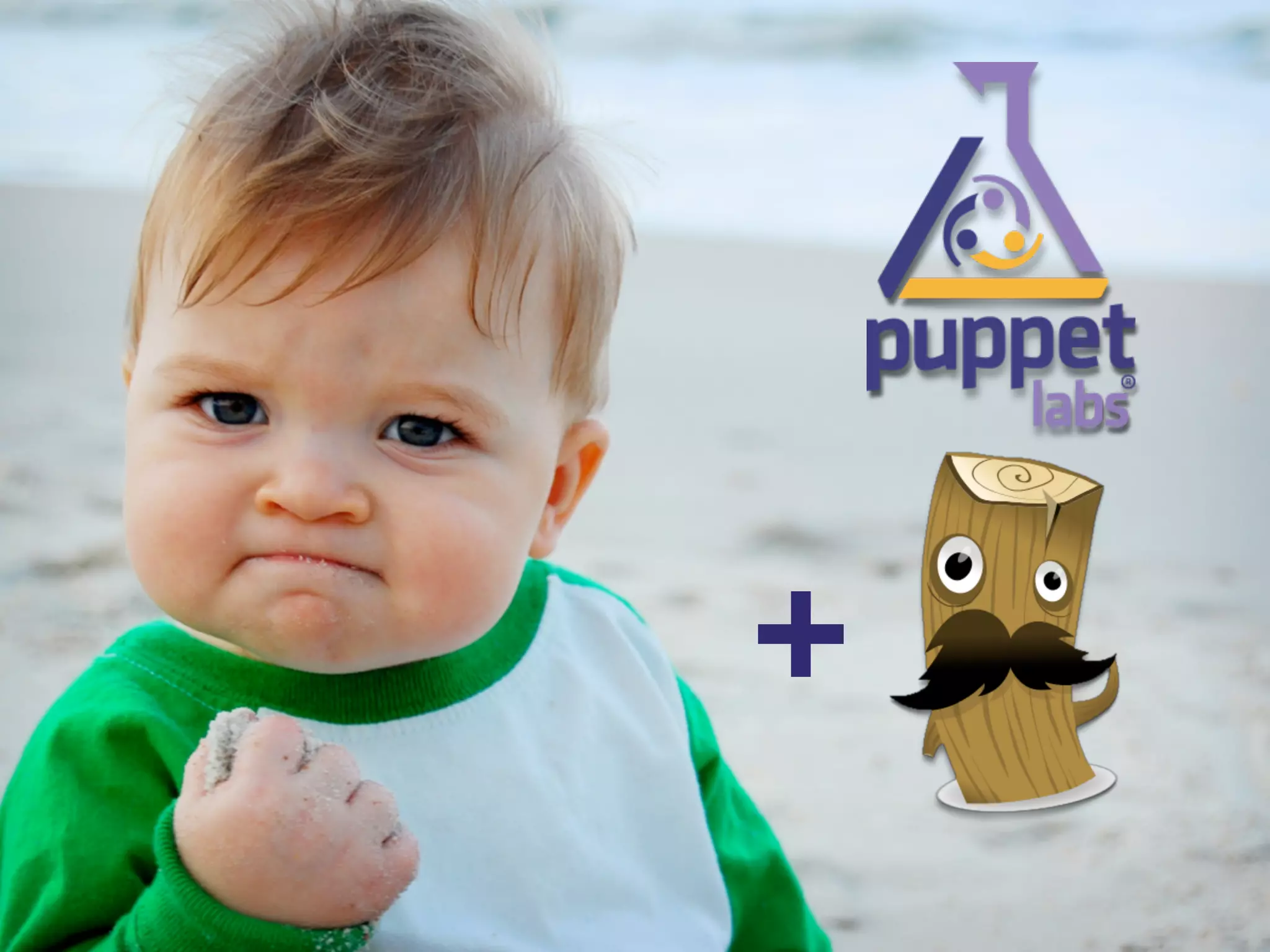 Logstash + Puppet
• Puppet modules for Logtash & Elasticsearch
• Puppet reports plugin for Logstash
+
 