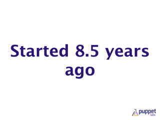 Started 8.5 years
ago
 