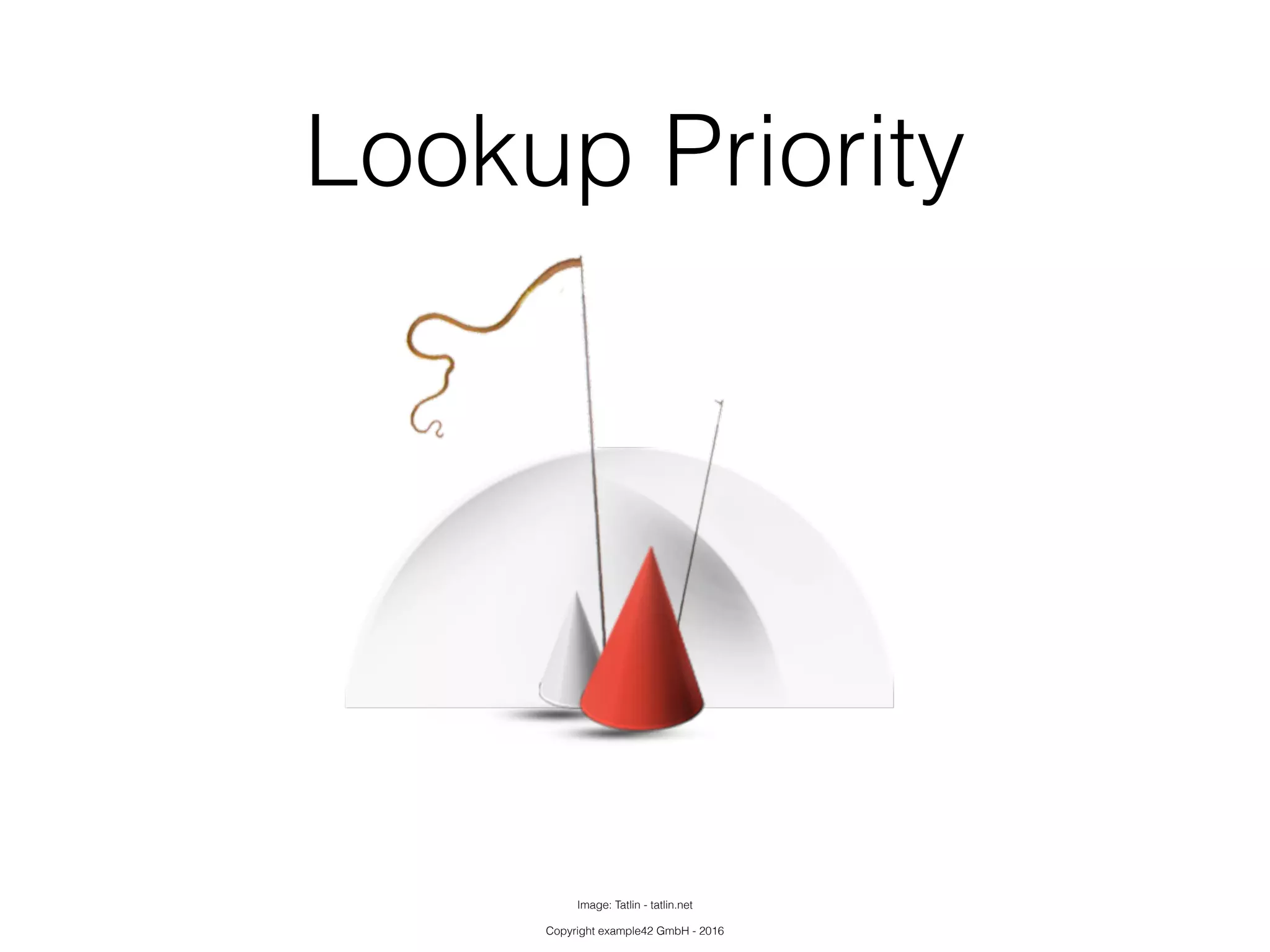 Copyright example42 GmbH - 2016
Lookup Priority
Image: Tatlin - tatlin.net
 