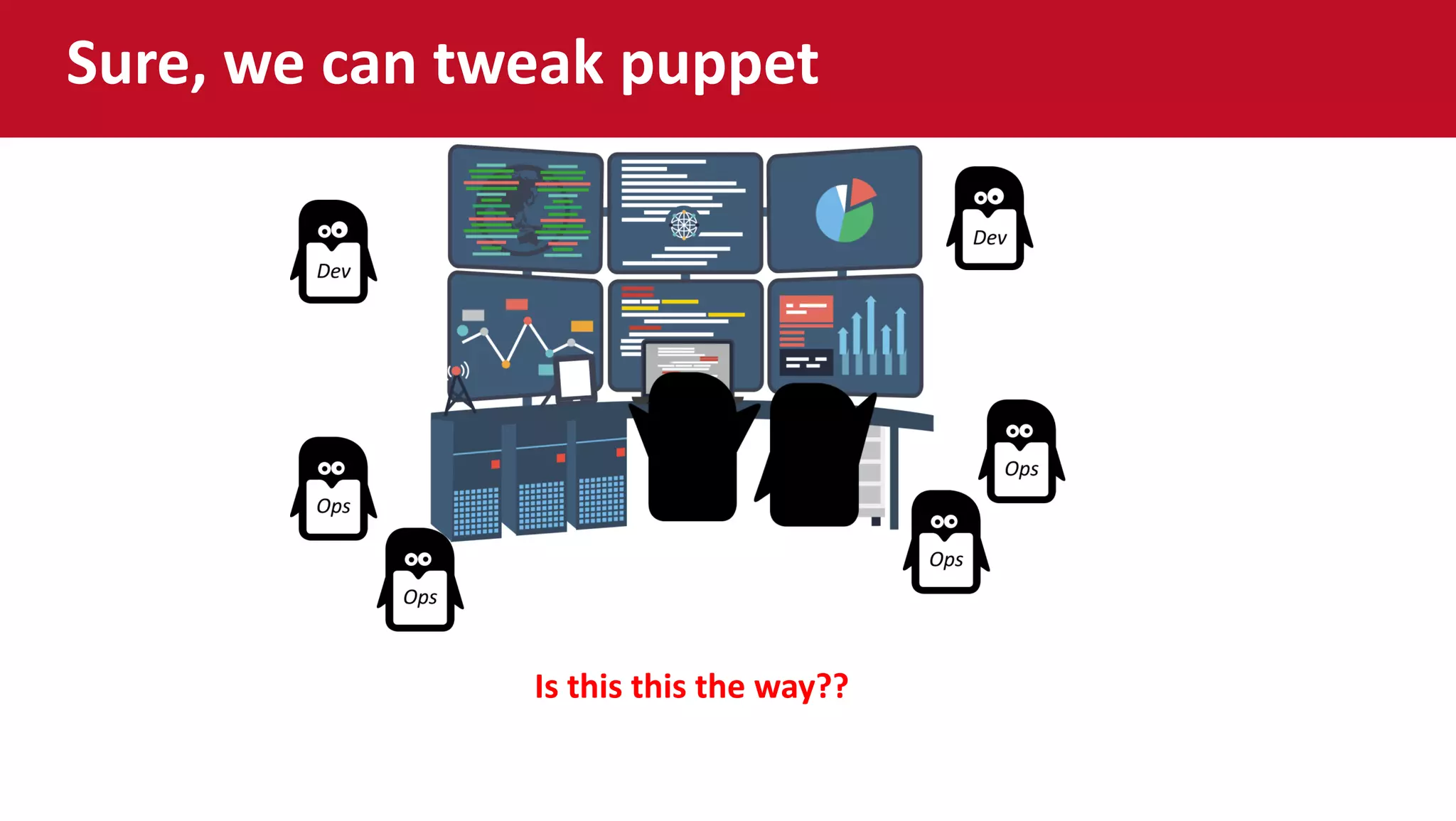 Sure, we can tweak puppet
Is this this the way??
 