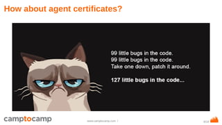 8/18www.camptocamp.com /
How about agent certificates?
 