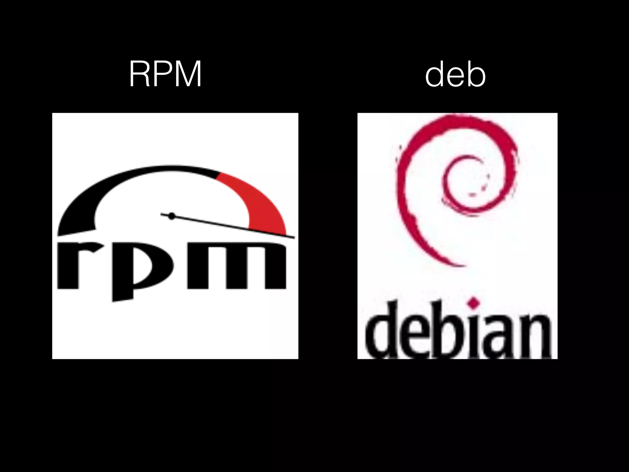 RPM deb
 