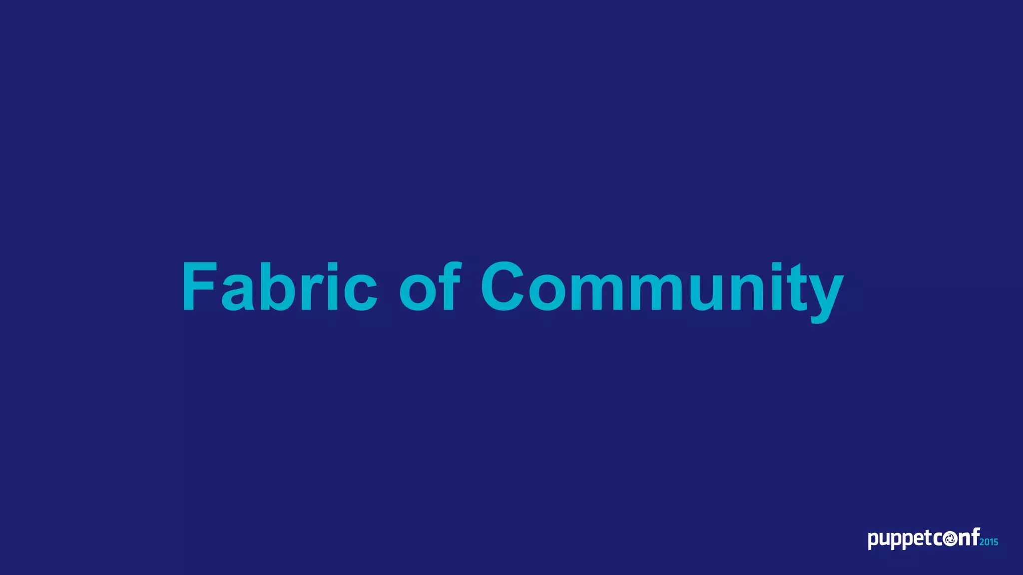 Fabric of Community
 