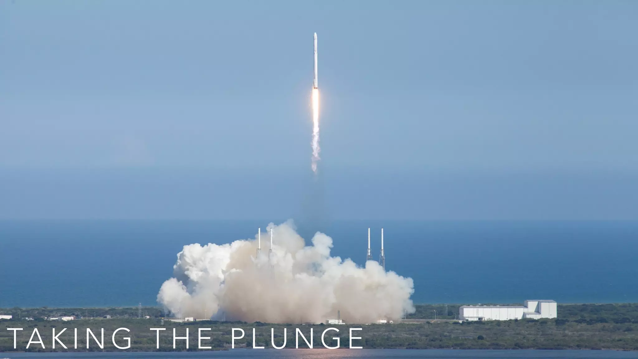 TA K I N G T H E P L U N G E
 