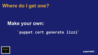 PuppetConf 2015: Puppet API Roundup | PDF