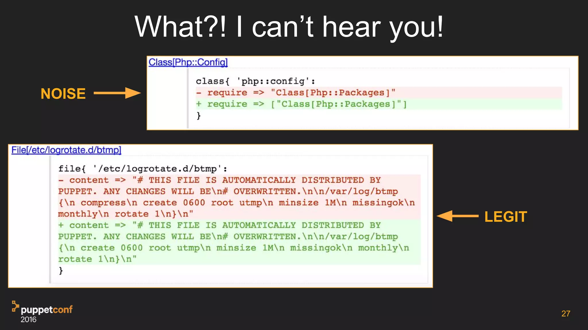 27
NOISE
LEGIT
What?! I can’t hear you!
 