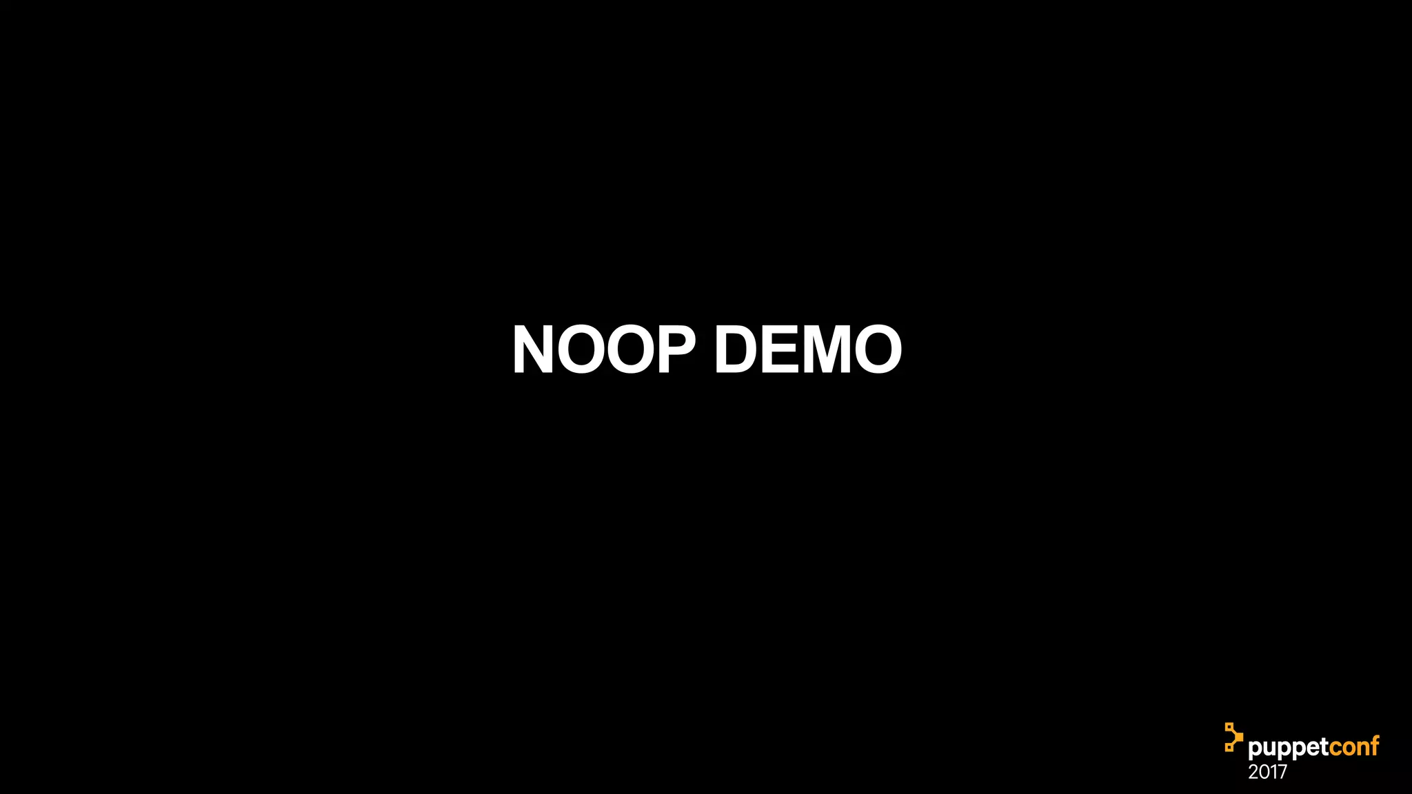 NOOP DEMO
 