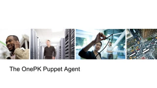 The OnePK Puppet Agent
 