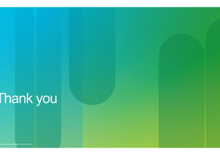 Thank you

© 2012 Cisco and/or its affiliates. All rights reserved.
2010

22

 