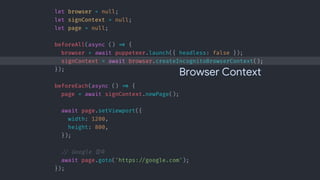 Browser Context