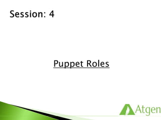 Puppet Roles
 