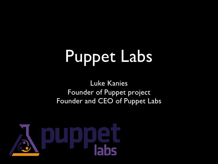 Puppet Labs Under The Radar