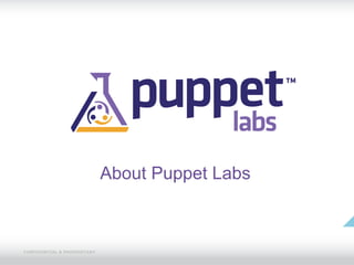 CONFIDENTIAL & PROPRIETARY
About Puppet Labs
"
 