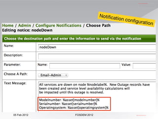 Create and fill up for each node a RequisitionNode object 