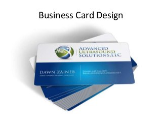 Business Card Design