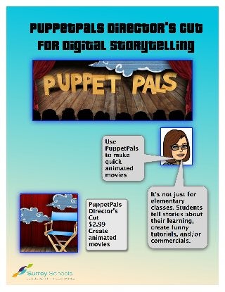 Digital Storytelling: Puppetpals Directors Cut App
