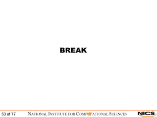 BREAK 
